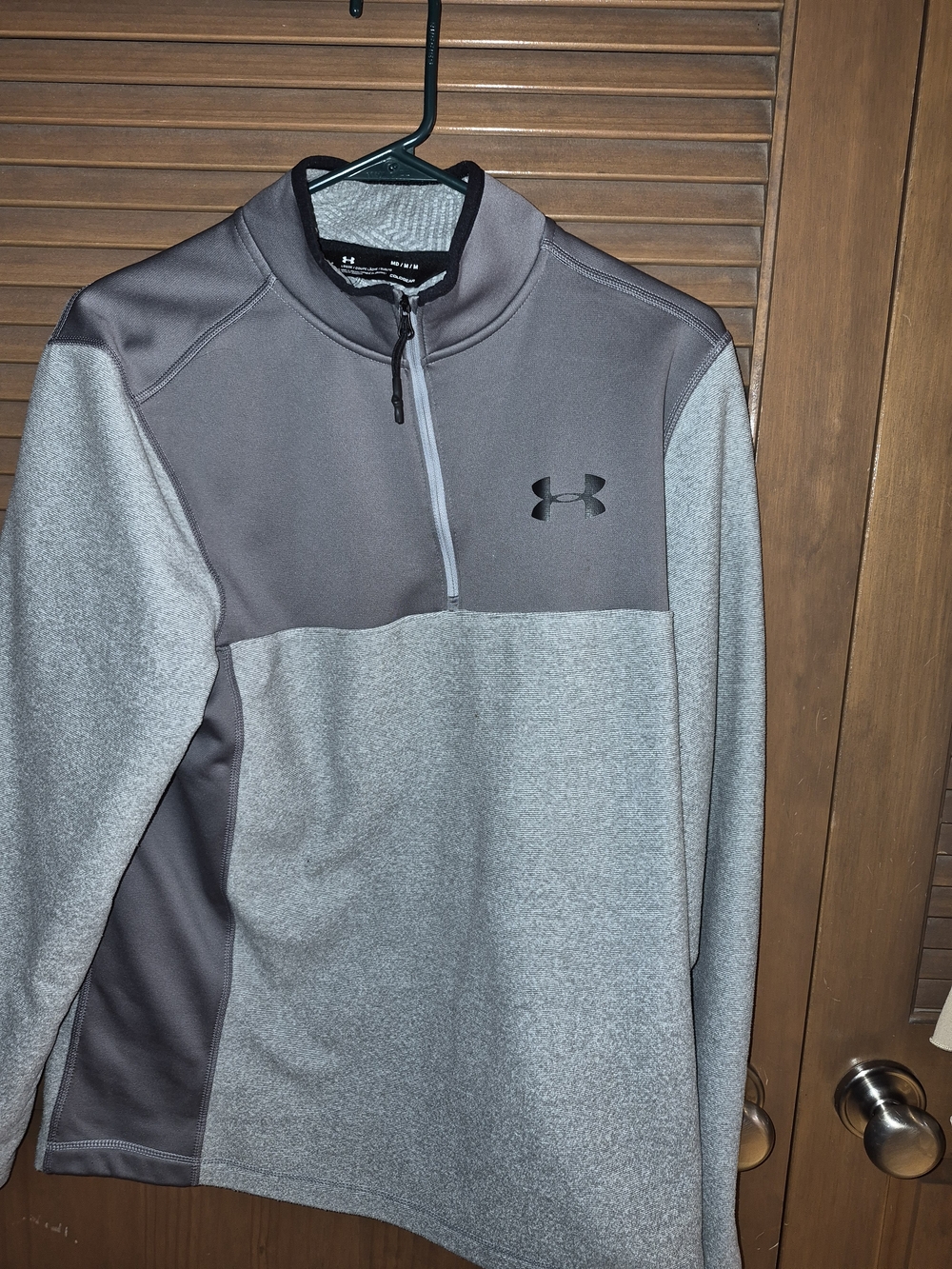 Under Armour Men’s Grey Quarter-Zip Performance Pullover